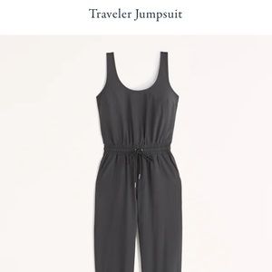 Black traveler jumpsuit